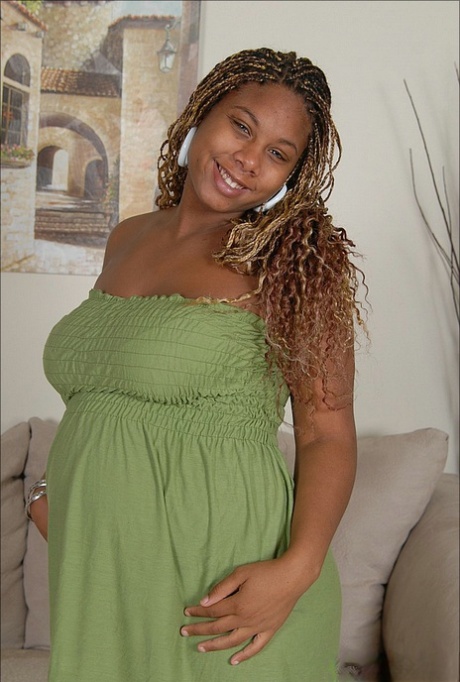 Black BBW lets her saggy tits spill out of a bra before slipping off a thong 77911733