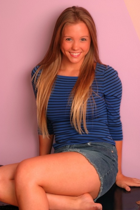 Beautiful girl Dawson Miller uncovers her big boobs before showing her cunt 72584542