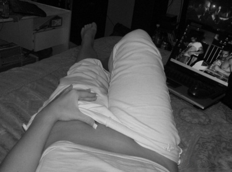 Charming blonde teen takes selfies in a highly tempting manner 77272171