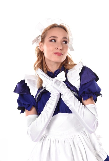 Beautiful girl Kelly Collins discards her uniform before riding a dildo 88650028