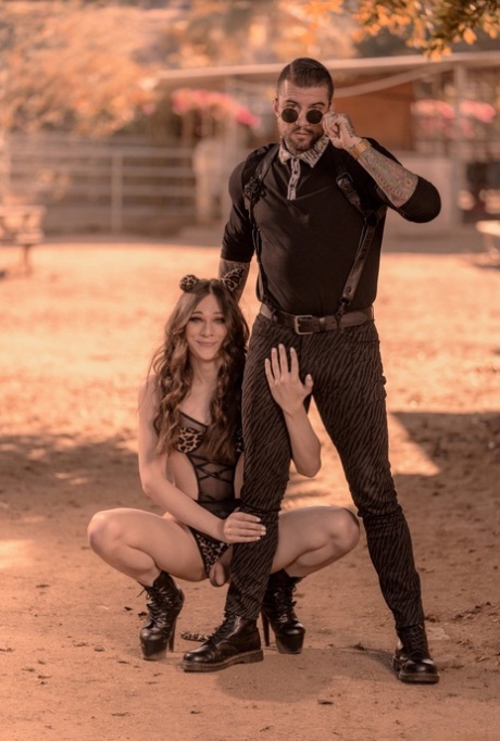Evil Angel featuring Hell4slootz, Jessy Bells XXX Porn Pics 83537405