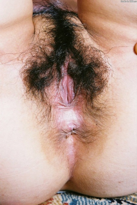 Cute Asian first timer Junko spreading hairy pussy after ridding panties 94450465