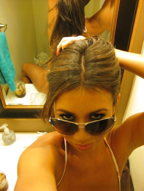 Hot Latina female Perfect Petra taking selfies of her nice melons 87105527