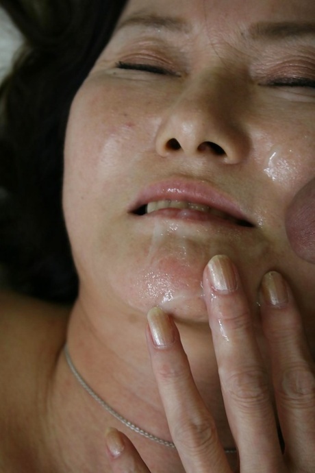 Naughty asian MILF Michiko Sudo gets fucked and facialized 52130526
